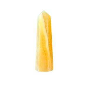 Points: 80mm Orange Calcite Point