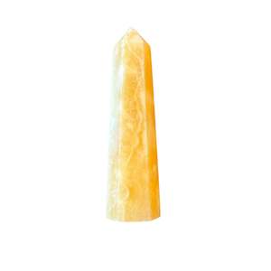Points: 82mm Orange Calcite Point