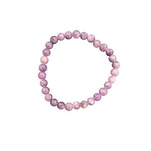 Bracelets: 6mm Lepidolite Bracelet