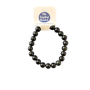Bracelets: 8mm Rainbow Obsidian Bracelet