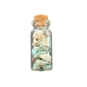 Wish Bottles: 50mm Larimar Wish Bottle