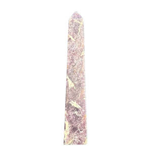 Statement Pieces: 166mm Lepidolite Point