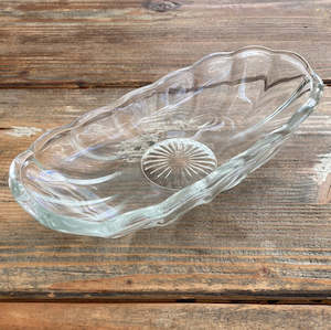 Glass trinket tray