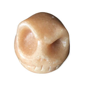 Nightmare Before Christmas: Sunstone Jack Skellington head carving