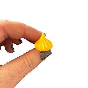 Rings: Bright Yellow Meringue Fairy Garden Accessories