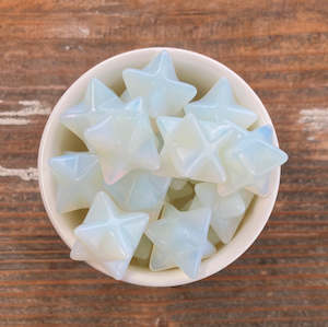 Opalite 13mm Merkaba Star