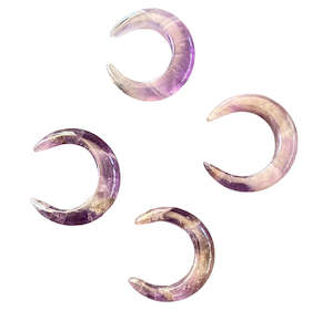 Stars And Moons: 30-35mm Fluorite New Moon