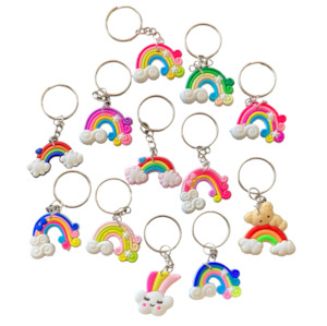 Keyrings: Rainbow Keychain