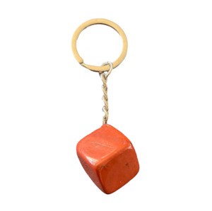 Keyrings: Red Jasper Keychain