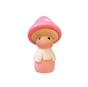 Mushrooms: Pink Mushroom Doll