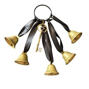 Clearance Crystals: Brass Witch Bells