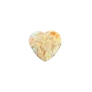 The Hive Collection: 25g Flower Agate Heart
