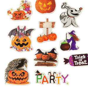 Pumpkin 10pc Bag of Stickers