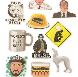 Stickers: Tv Shows 10pc Bag of Stickers