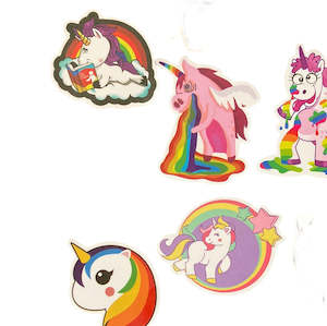 Unicorns 10pc Bag of stickers