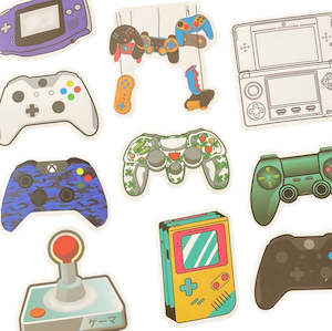 Stickers: Gaming 10pc Bag of stickers