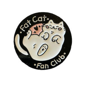 Badges: Fat Cat Fan Club Badge