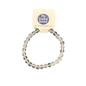 Bracelets: 6mm Clear Quartz Bracelet
