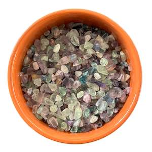 Chips: 250g bag of Fluorite chips