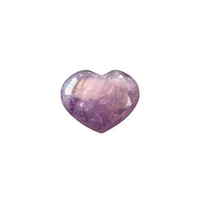 Hearts: 43g Amethyst Heart