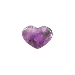 Hearts: 28g Amethyst Heart