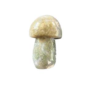 Mushrooms: 102g Moss Agate Mushroom
