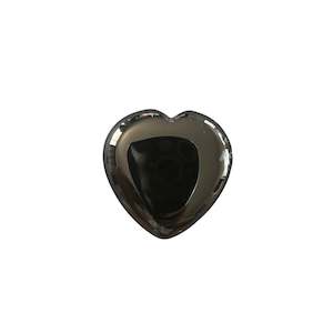 Hearts: 33g Black Agate Heart
