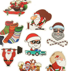 Stickers: Christmas Theme 10pc Bag of stickers