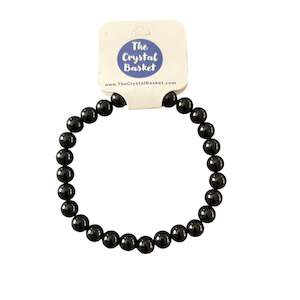 6mm Black Obsidian Bracelet