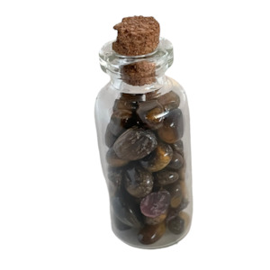 Wish Bottles: Tiger Eye 40mm Wish Bottle