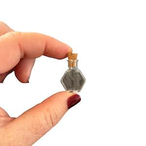 Wish Bottles: Clear Mini Hexagon Wish Bottle