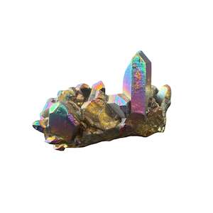 144g Titanium Aura Quartz Raw