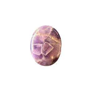 Palm Stones: 37g Amethyst Palm Stone