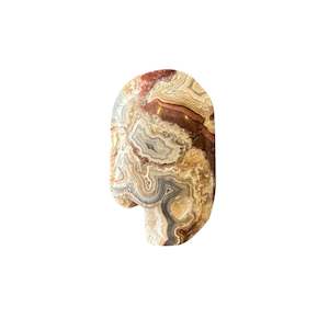 Palm Stones: 55g Mexican Agate Palm Stone