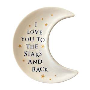 Crystal Trays: White Moon Trinket Tray