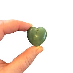 Clearance Crystals: 30mm Aventurine Heart