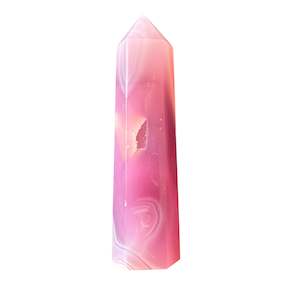 Points: 97mm Pink Agate Point