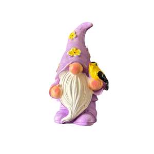 Animals: Purple Bird Gnome