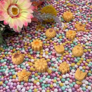 Candles: Sunflower Fields Shapes Wax Melt Bag