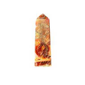 73mm Red Moss Agate Point