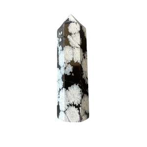 Points: 84mm Snowflake Obsidian Point