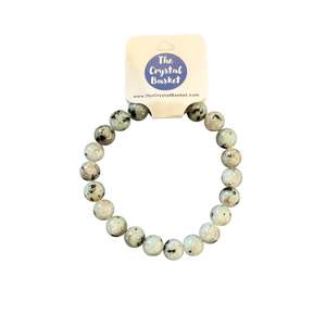 8mm Kiwi Jasper Bracelet