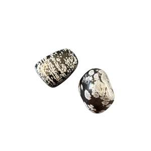 20-25g Snowflake Obsidian Tumble