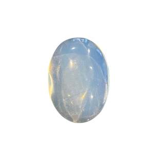 Palm Stones: 108g Opalite Palm Stone