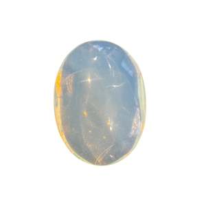 Palm Stones: 128g Opalite Palm Stone