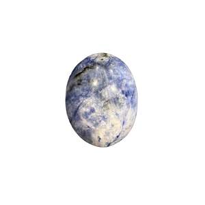Palm Stones: 88g Sodalite in Quartz Palm Stone