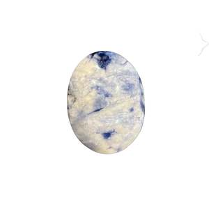 Palm Stones: 71g Sodalite in Quartz Palm Stone