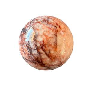 Spheres: 74mm Fire Quartz Sphere
