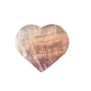 111g Fluorite Heart