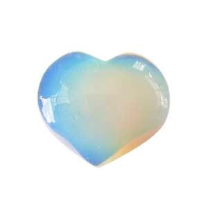 Hearts: 130g Opalite Heart